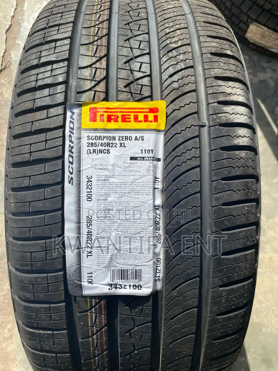 285/40 R22 Pirelli, Continental, Etc