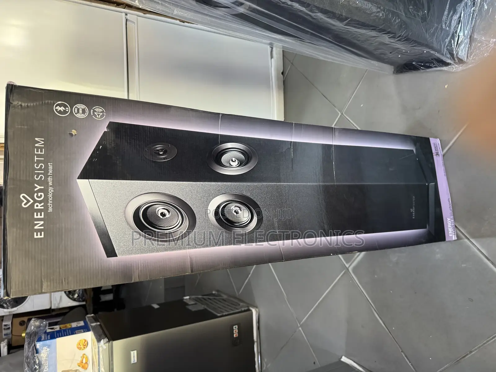 German Energy System Tower 8 Bluetooth Speaker 2.1ch