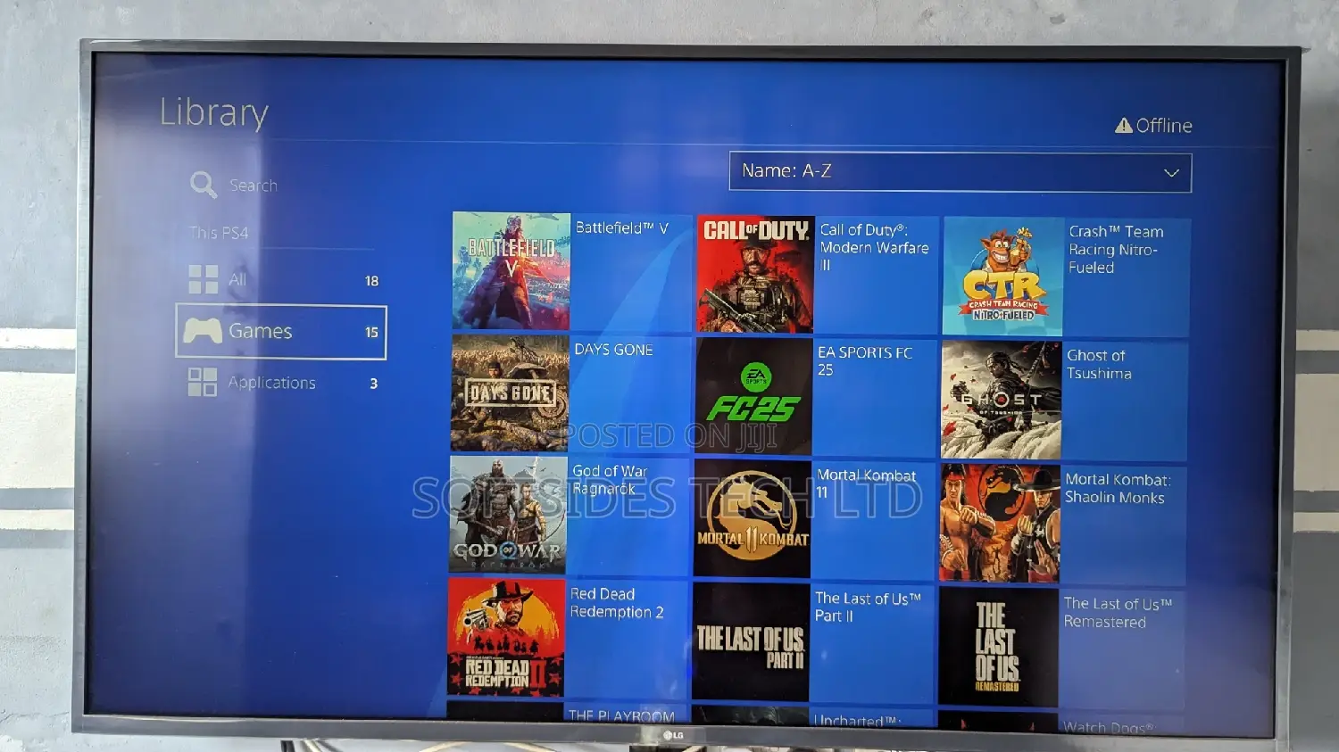 Playstation 4 Pro Jailbreak Version With 14 Games