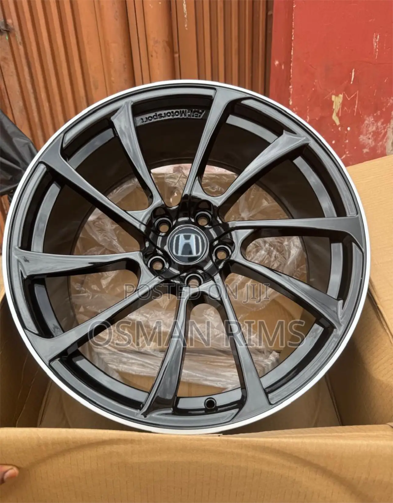 Black Honda Rims All Sizes