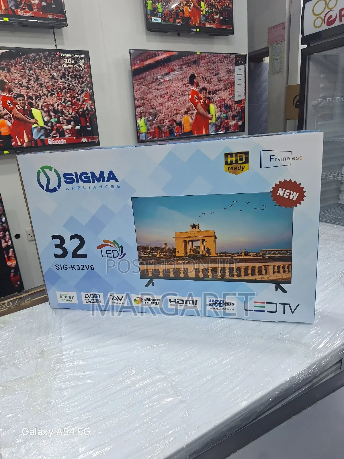 Fresh in Box Sigma 32 Inches Digital Satellite Television