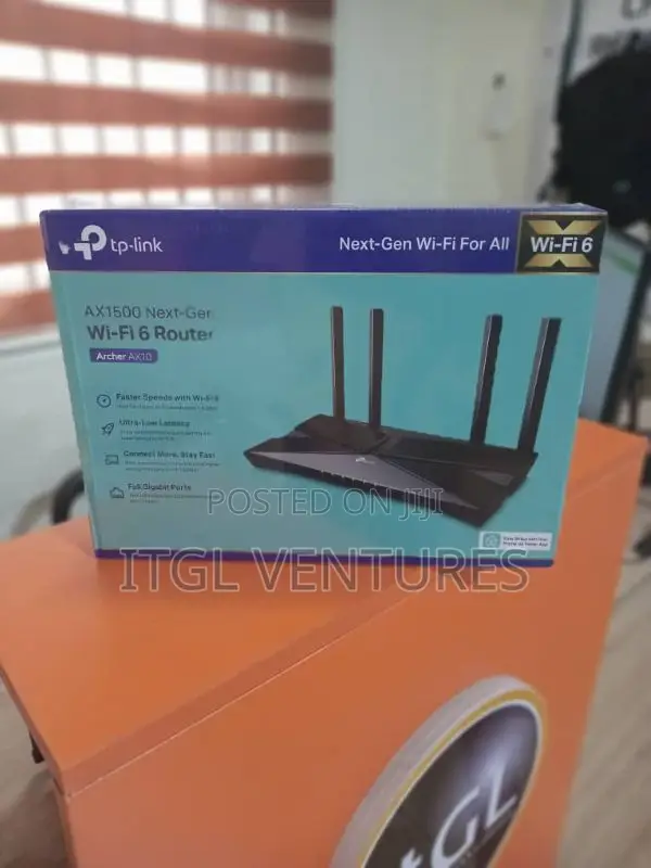 Tp-Link Ax1500 Wi-Fi 6 Router (Archer Ax10)