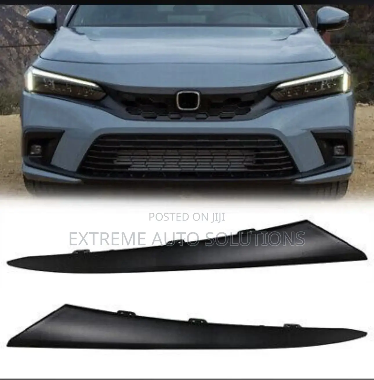 2023 Honda Civic Front Headlight Eyelid Molding Trim