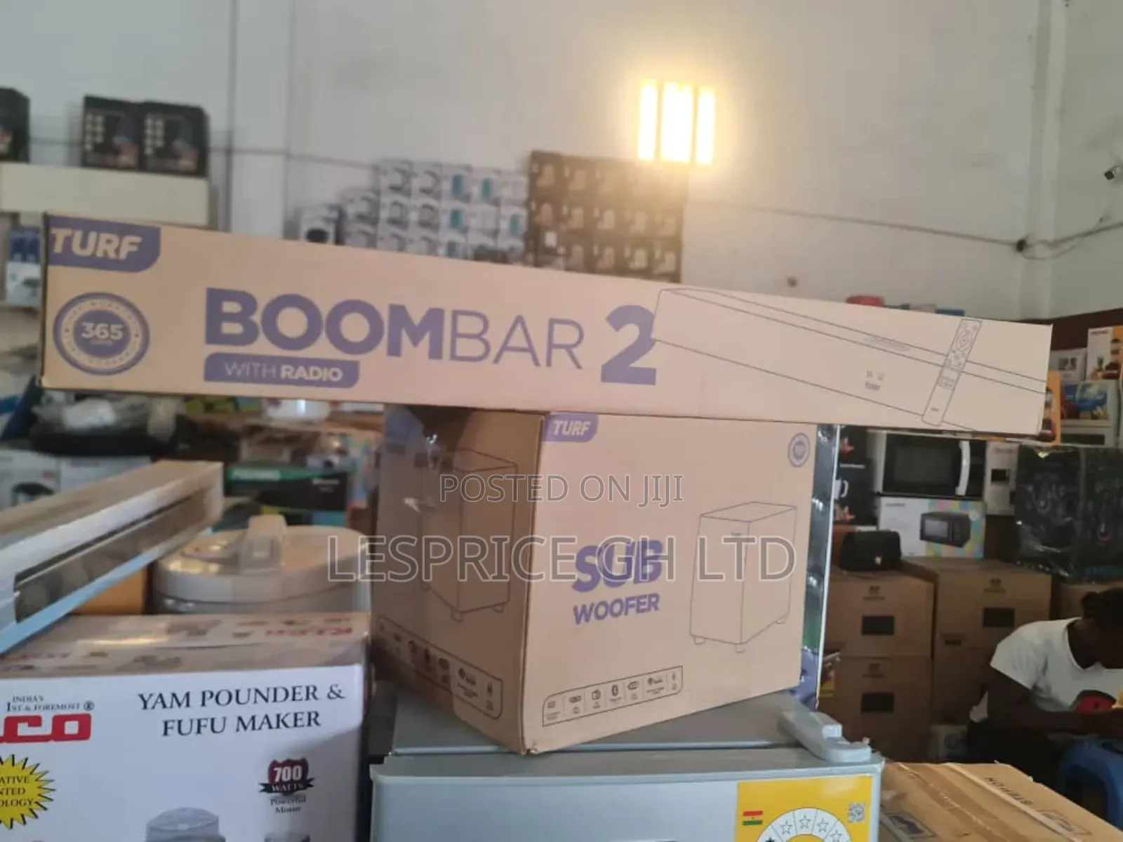 Rich Sound - Turf Boombar2 Bluetooth Soundbar Woofer