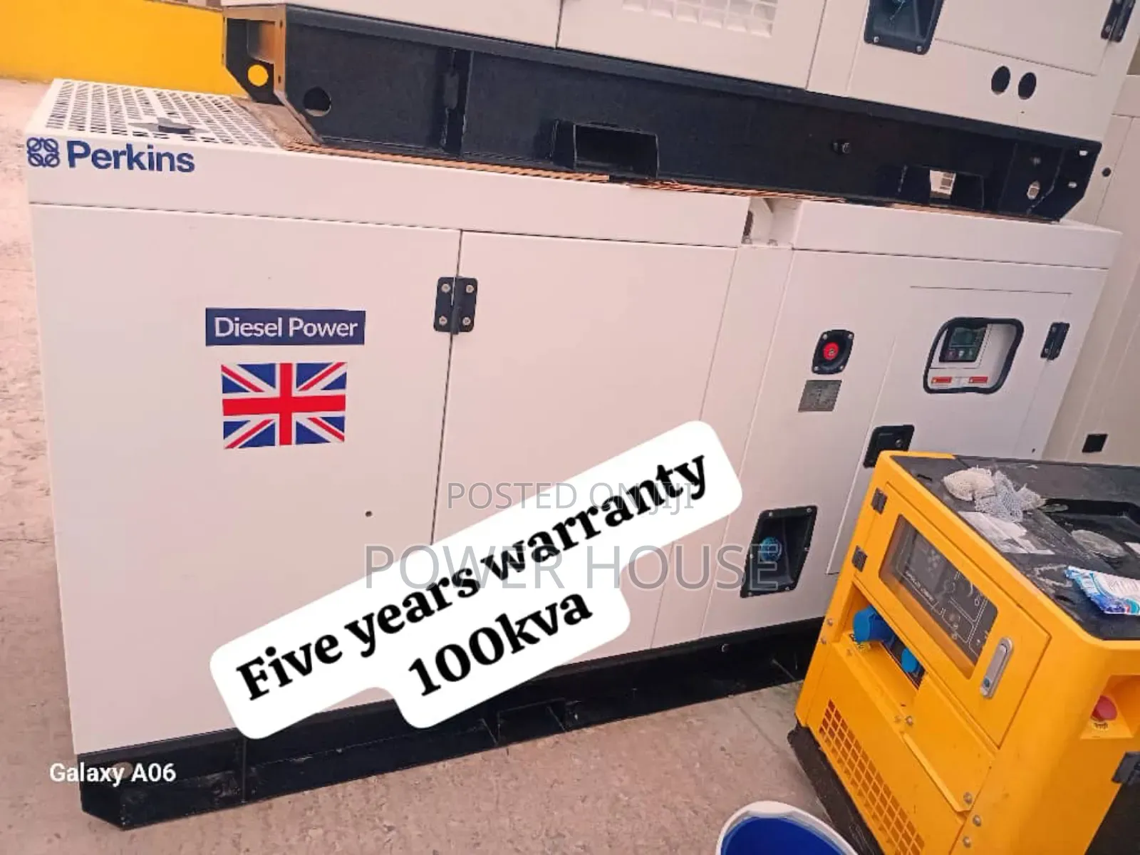 Industrial Power Source 100kva Perkins Diesel Plant