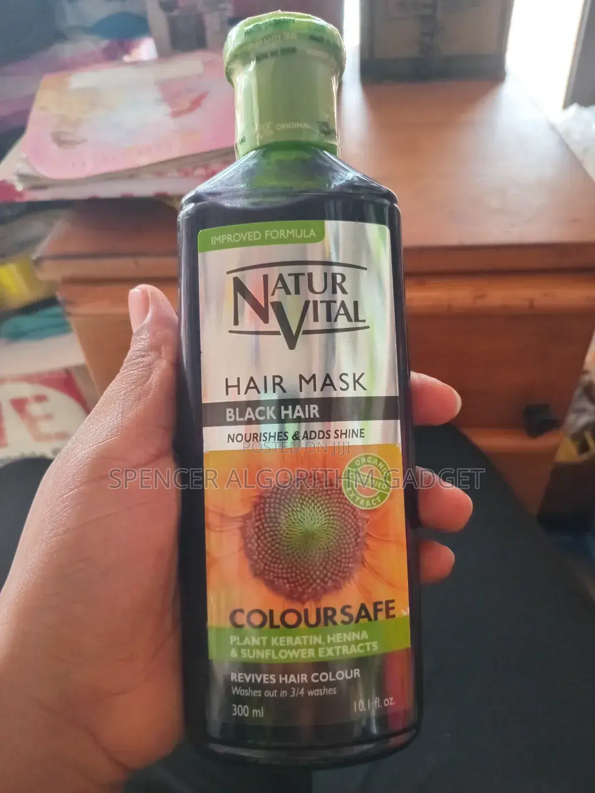 Nature Vital Color Safe Black Hair Mask