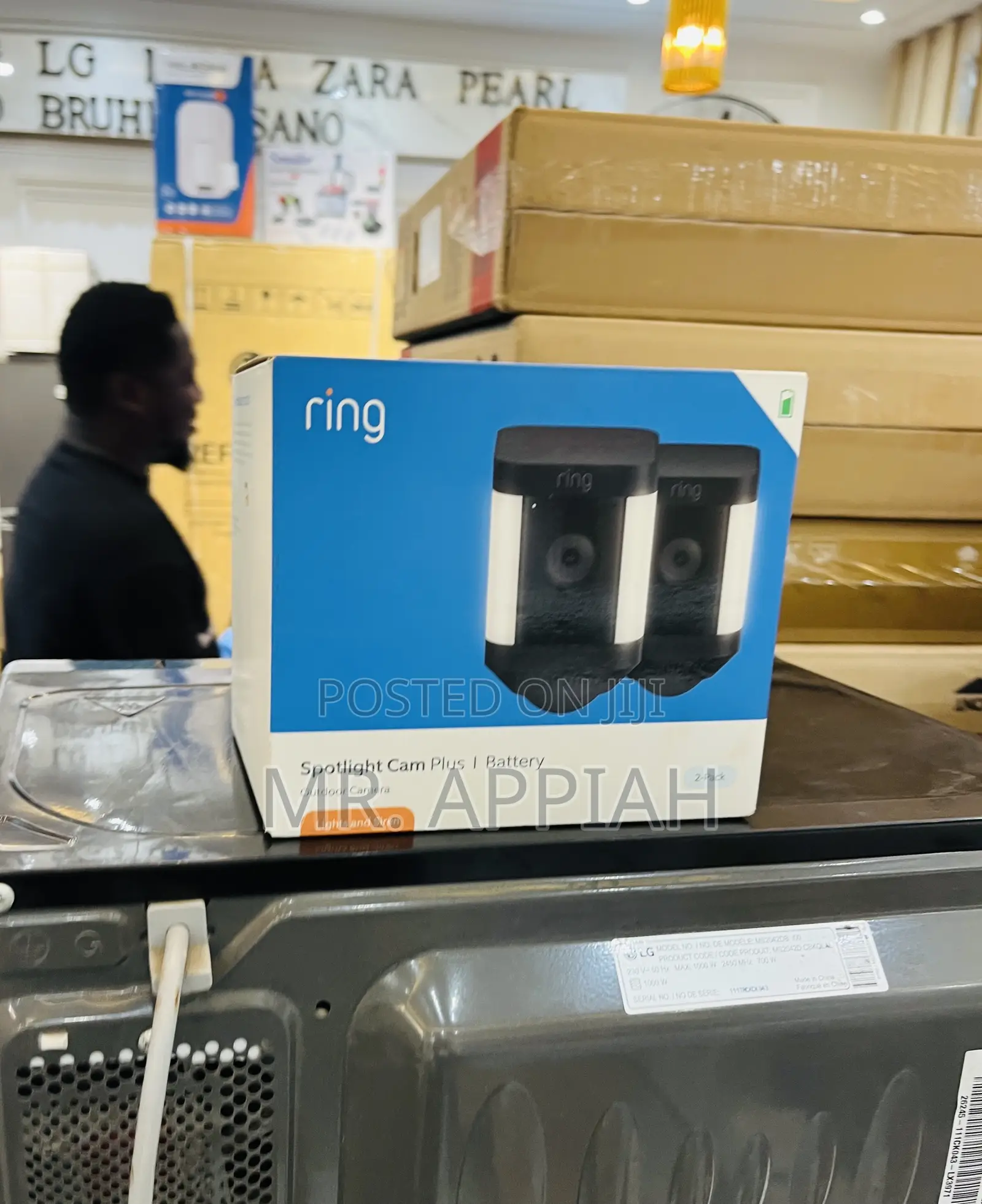 Shop Original Ring 2 in 1 Sportlight Cam Plus/ Battery.