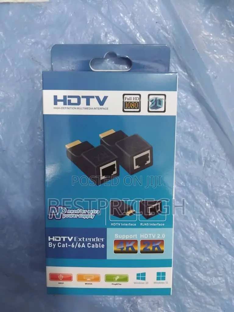 HDTV Extender by Cat-6/6a Cable