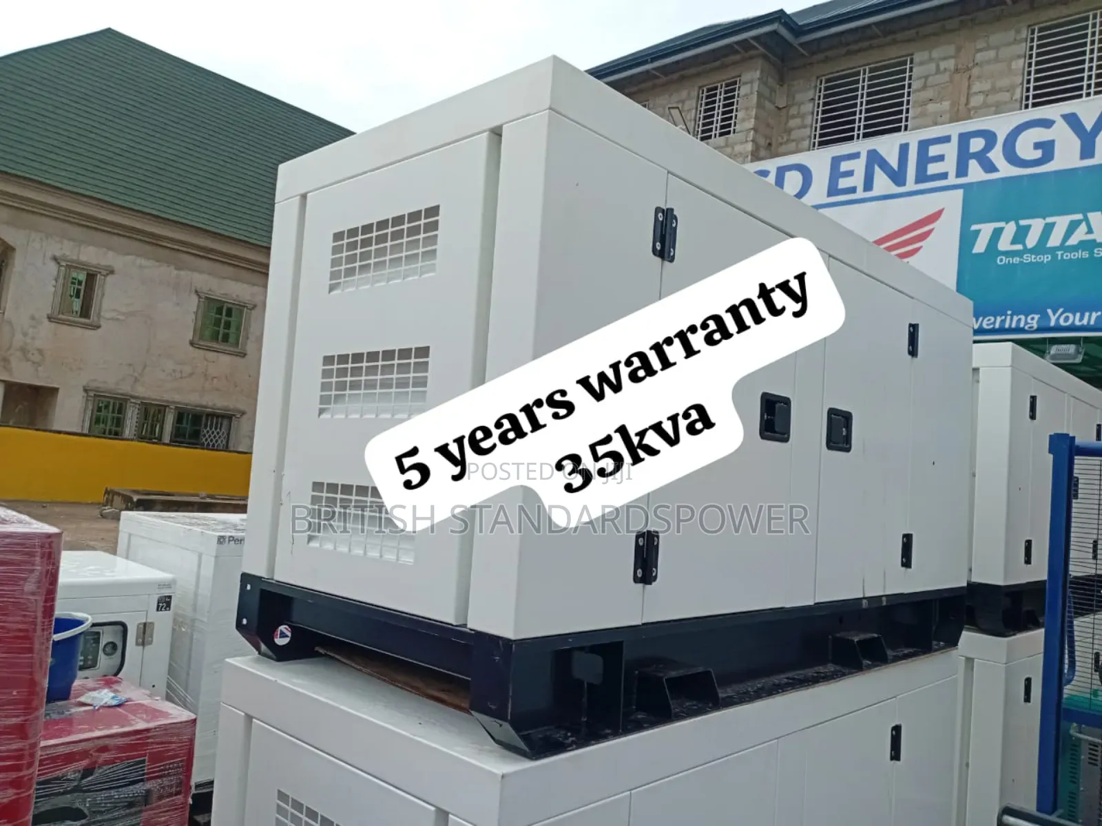 High Capacity 35kva Silent Diesel Generator