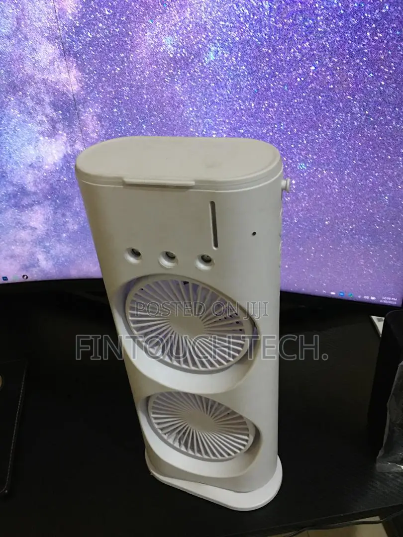 Portable Air Cooler With Double Fan and Humidifier