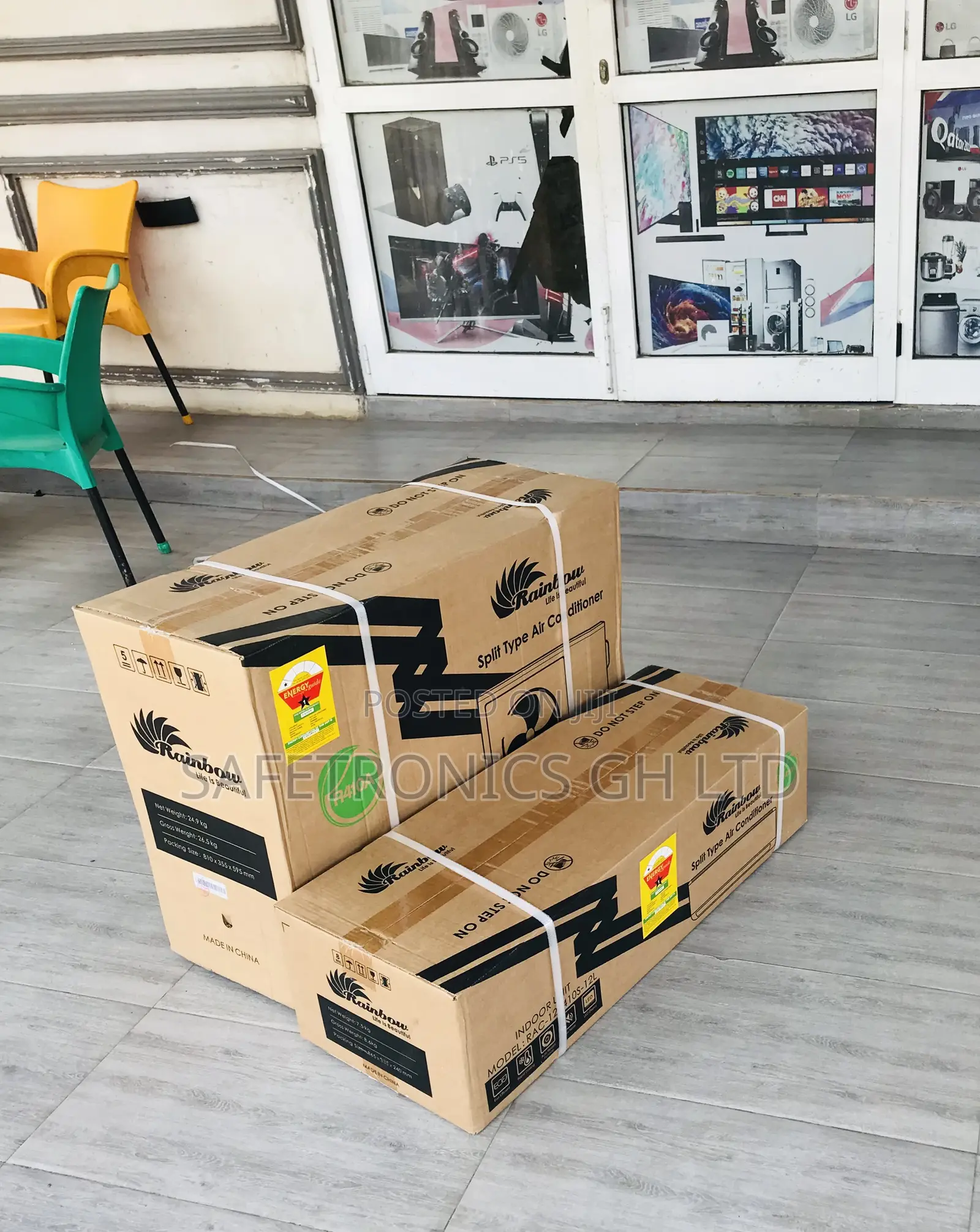 High Quality Rainbow 1.5 Horsepower Split White Ac