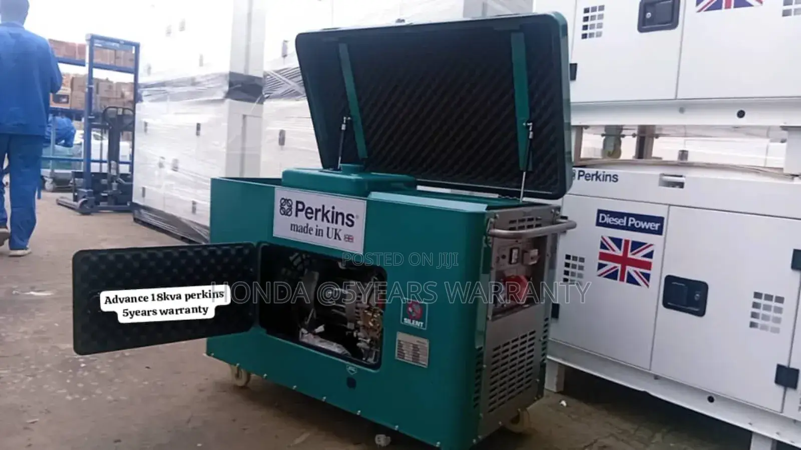 Get Energezed Perkins 18kva 20000watt Generator 18kva