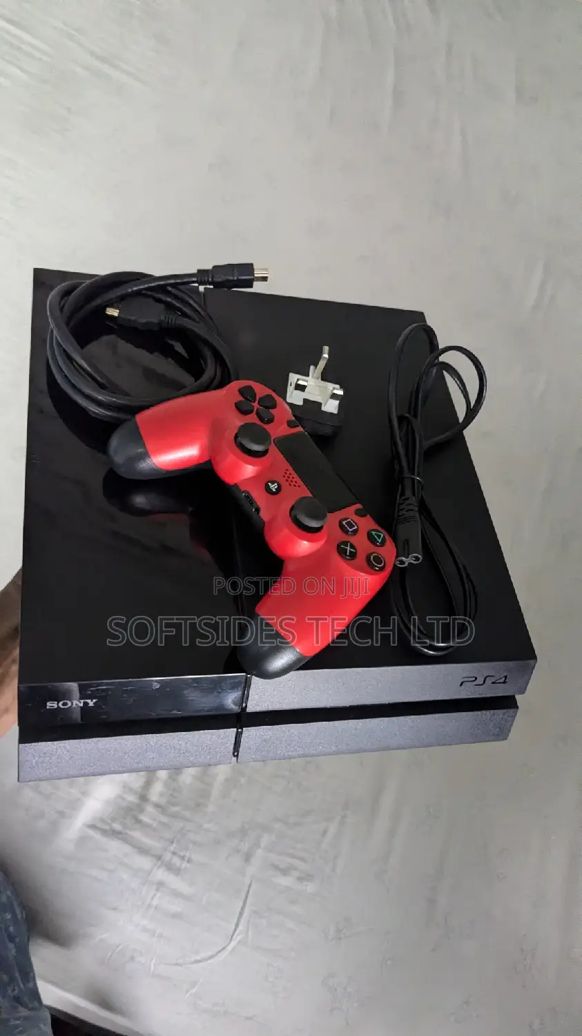 Tested Playstation 4 Home Used Game Console for Video Games