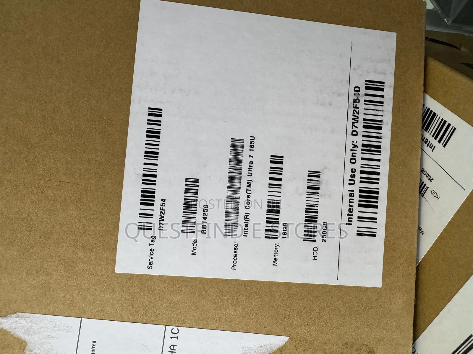 New Laptop Dell 16GB Intel Core Ultra 7 SSD 256GB