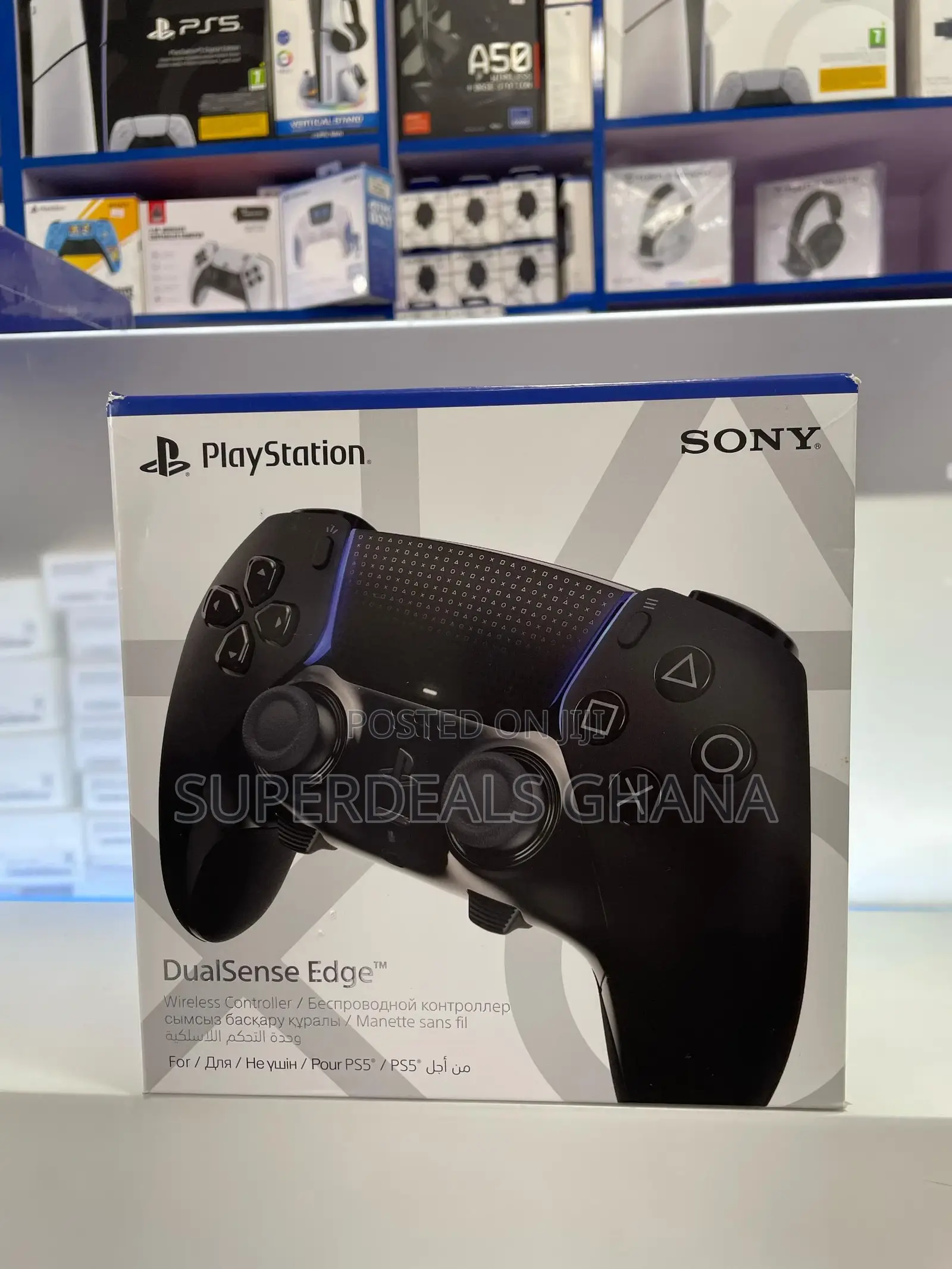 Dualsense Edge Wireless Controller Midnight Black