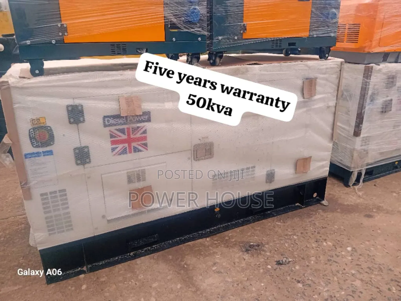 Commercial Power 50kva Perkins Diesel Plant