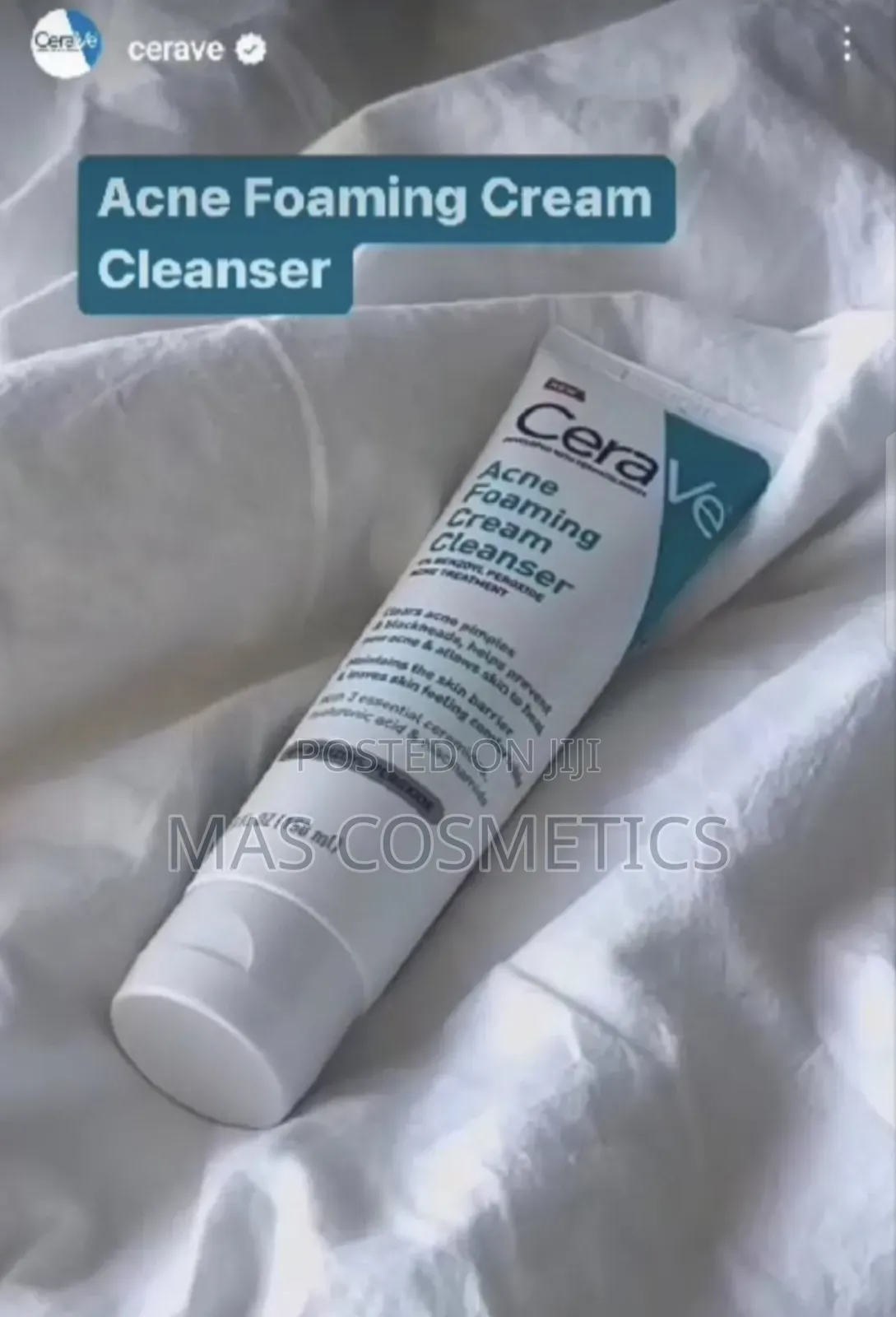Acne Foaming Cream Cleanser