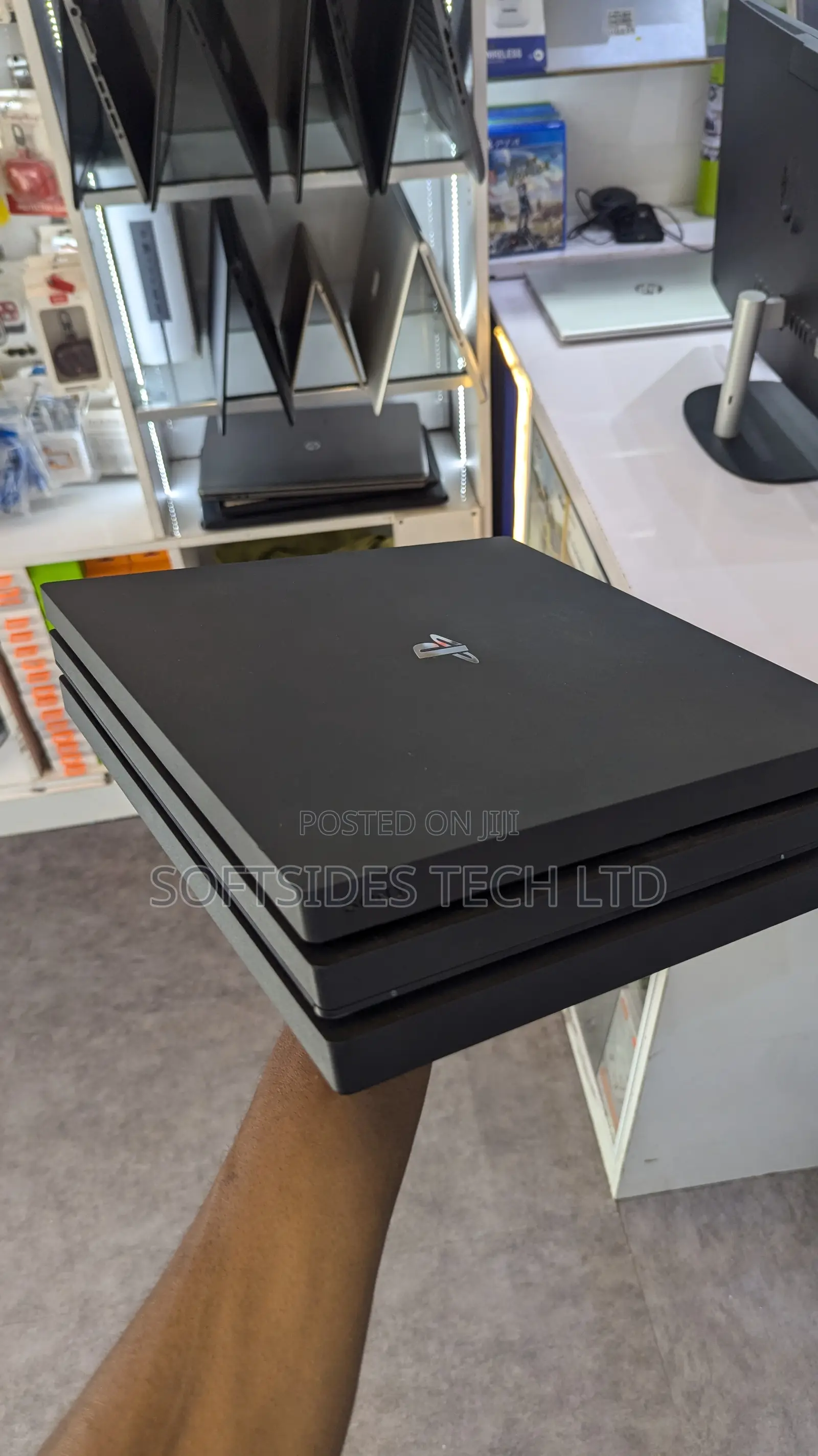 Playstation 4 Pro Video Game Console From Home