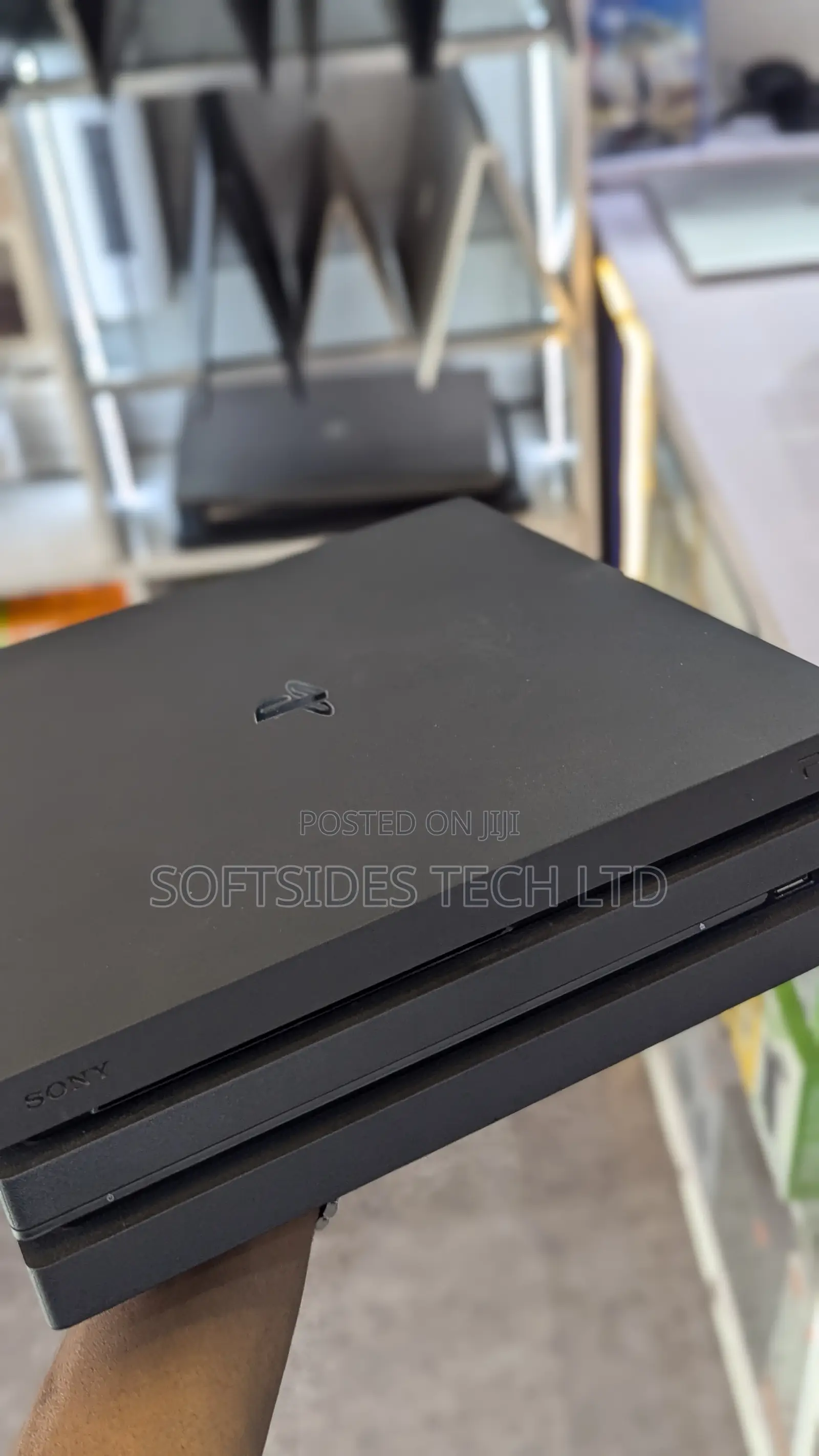 Playstation 4 Pro Video Game Console From Home