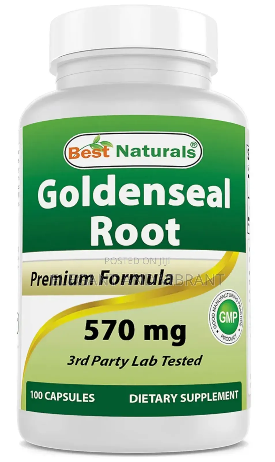 Goldenseal Root Supplement 570mg