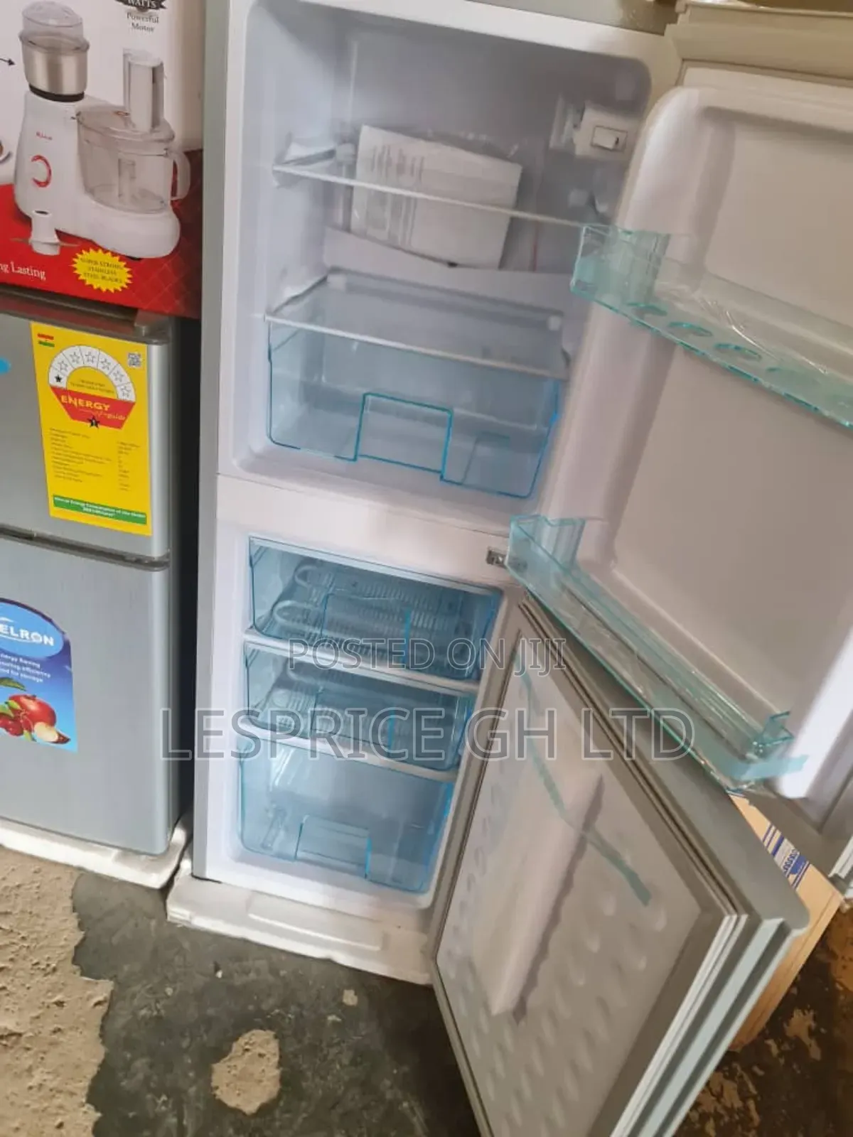 Smart Nasco Bottom Freezer Refrigerator - 116liters