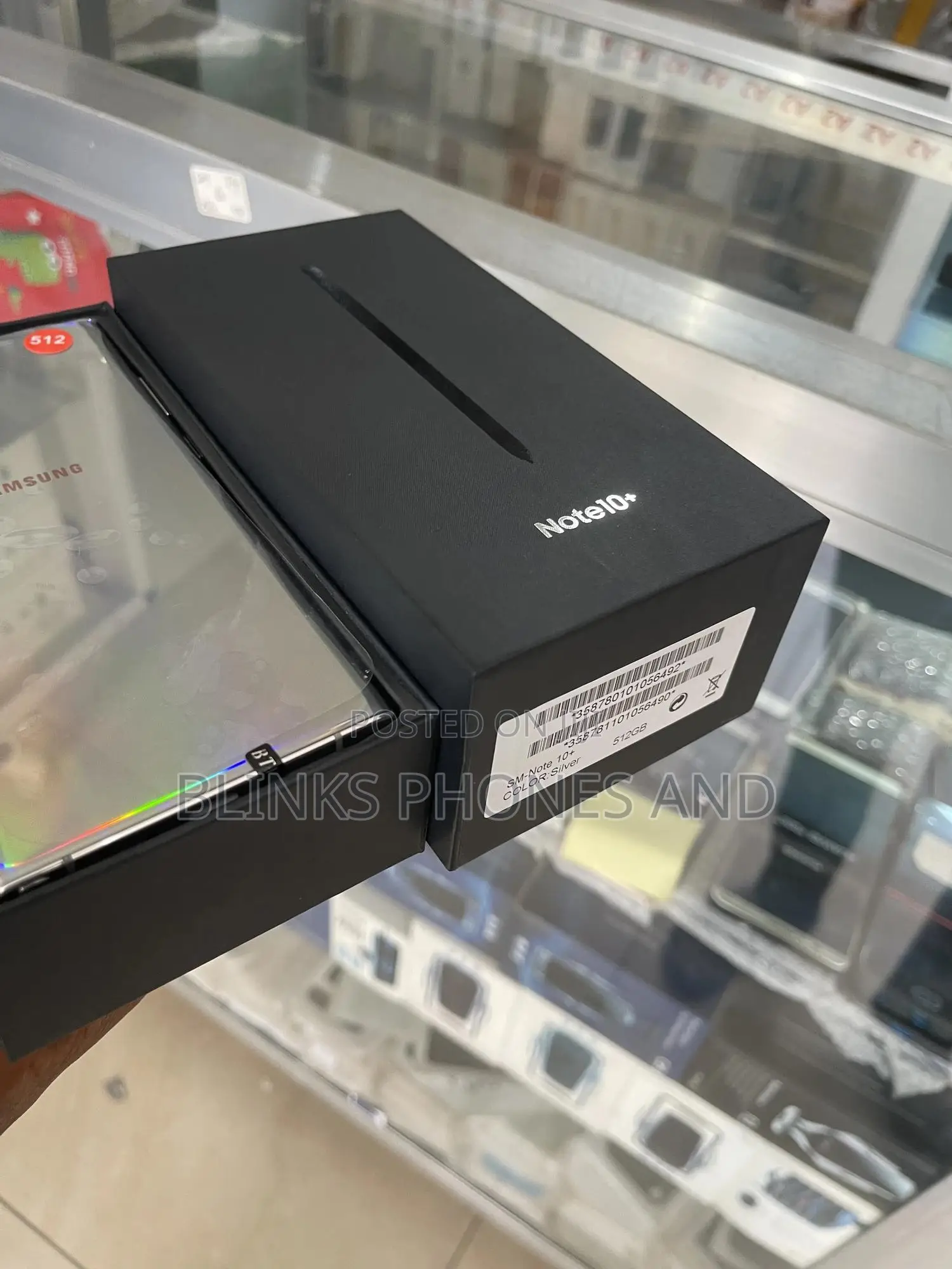 New Samsung Galaxy Note 10 Plus 512 GB Gray