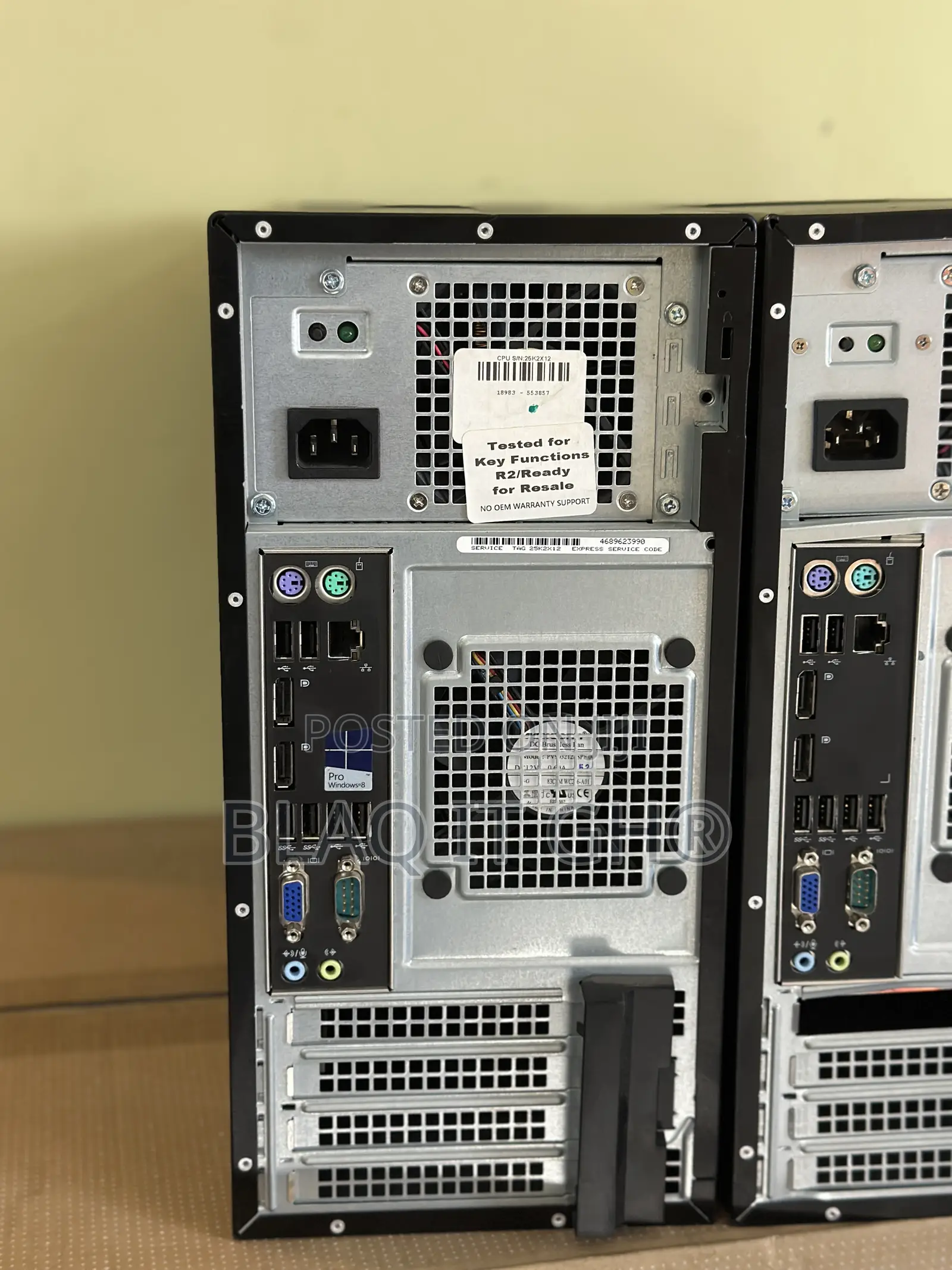 Dell Optiplex 7010 Tower Plus 8GB Intel Core I7 HDD 500GB
