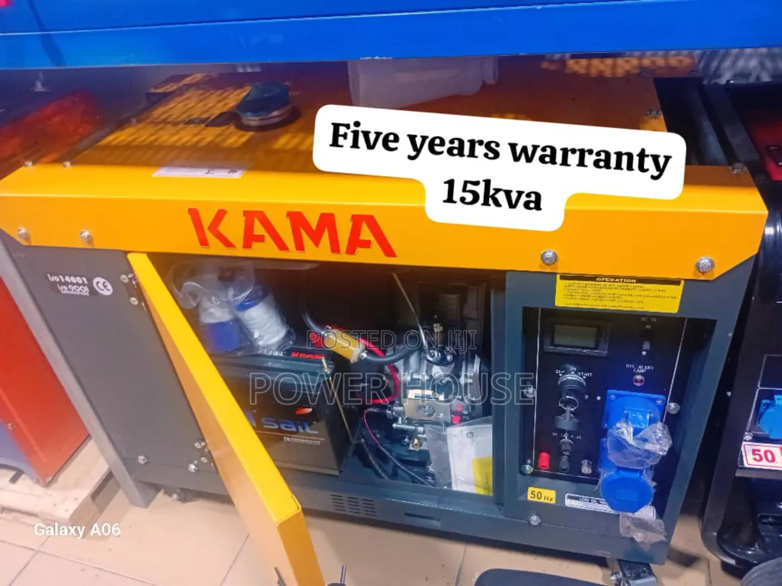 Strong Panel 15kva 16500watts Diesel Kama Generator