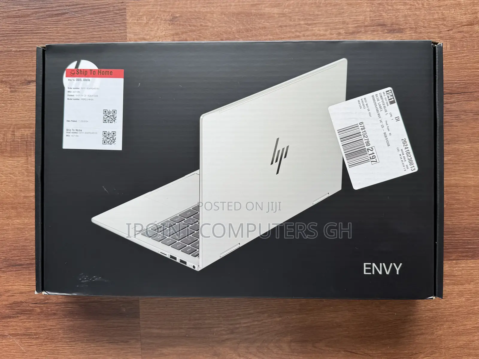 New Laptop HP Envy 14 8GB Intel SSD 512GB
