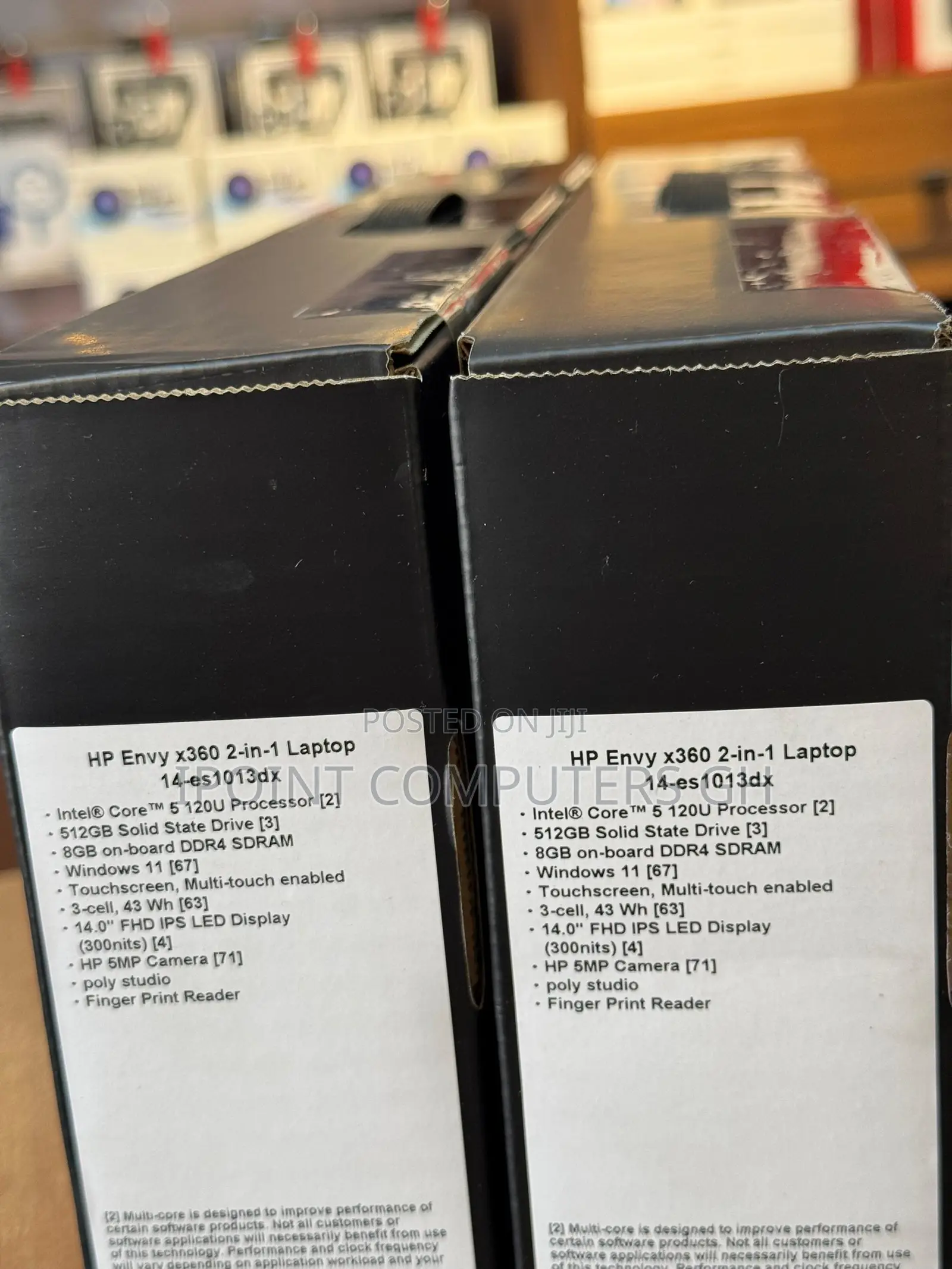 New Laptop HP Envy 14 8GB Intel SSD 512GB