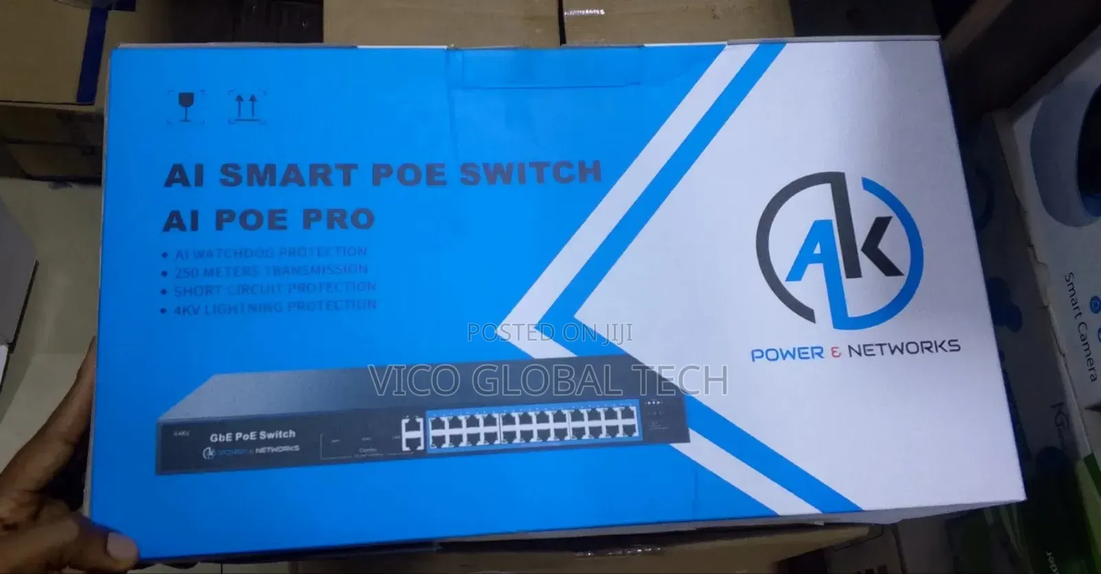 24port Poe Switch Ak Ai Smart