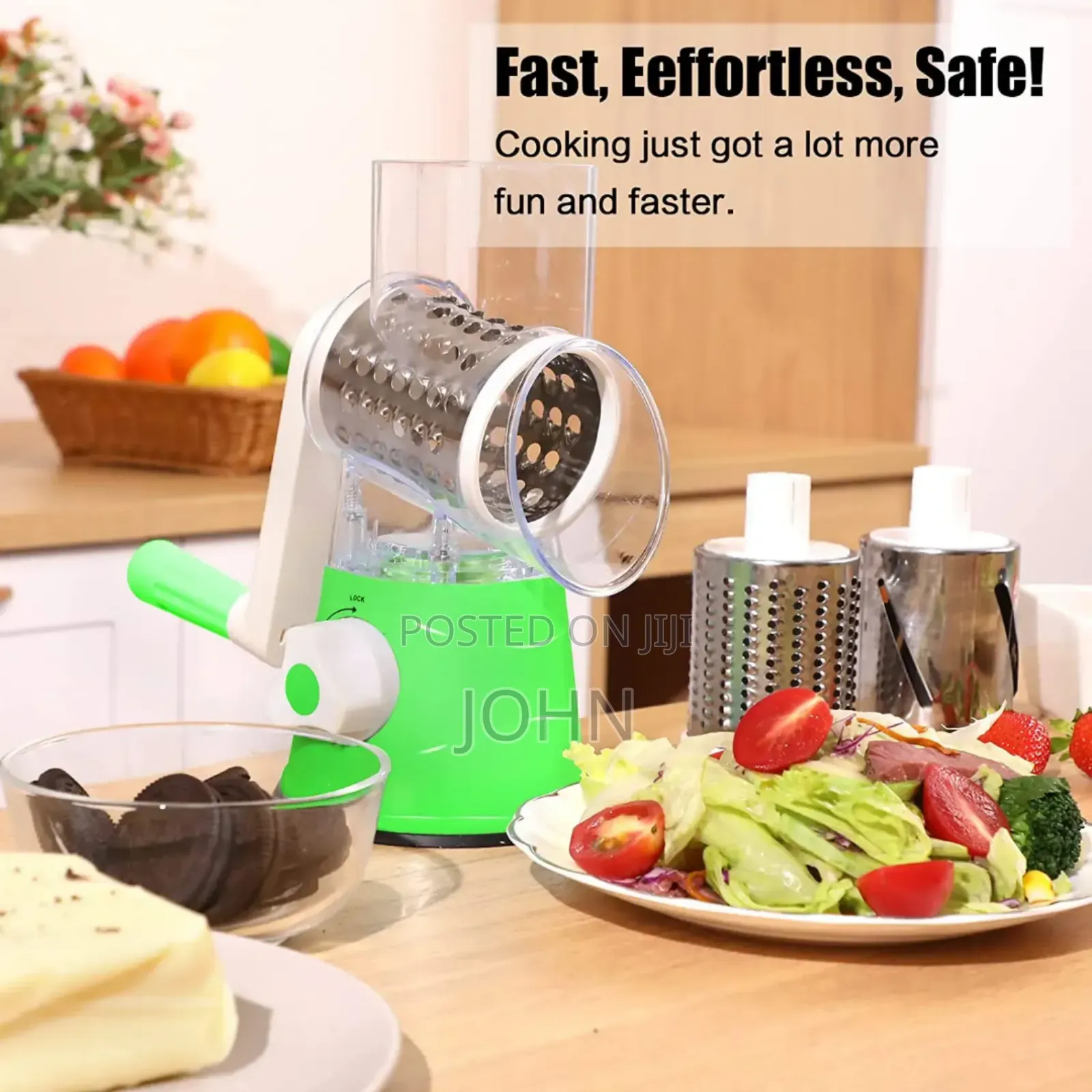 Manual Rotary Veggie Cutter
