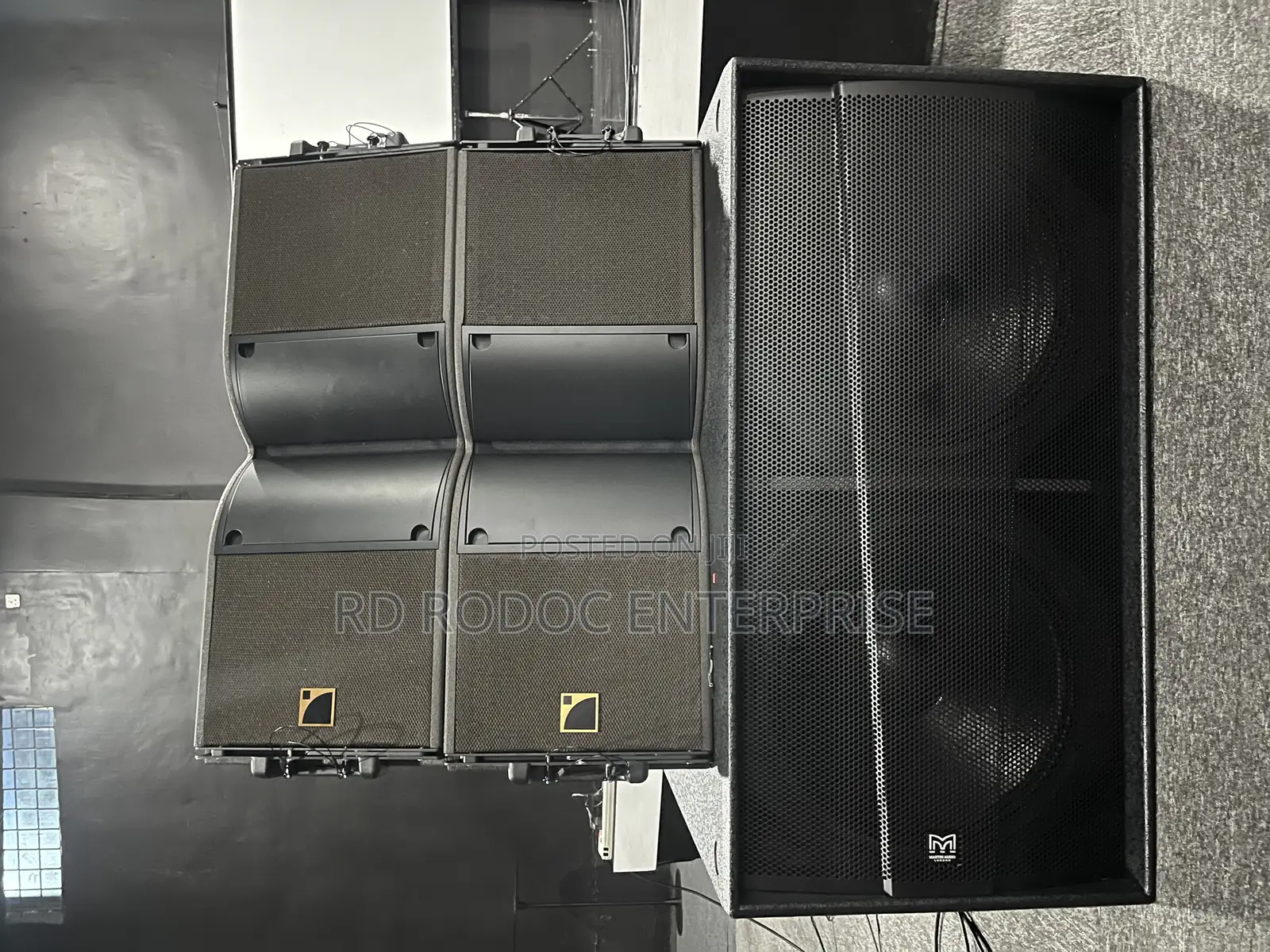 Martin Audio Double Bass and Kara Line Array Speaker Set