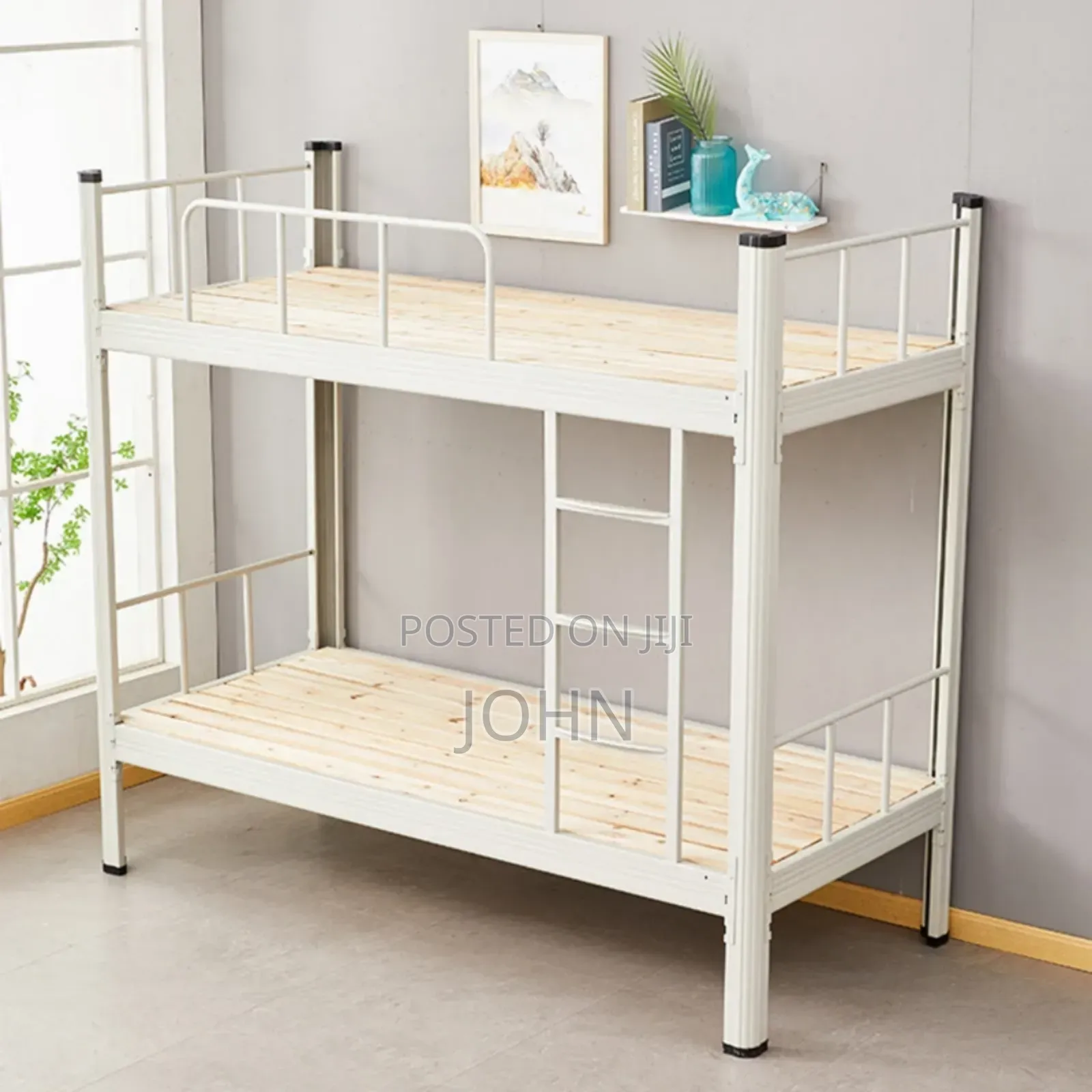 Single 200cm by 100cm Student Bunk Bed