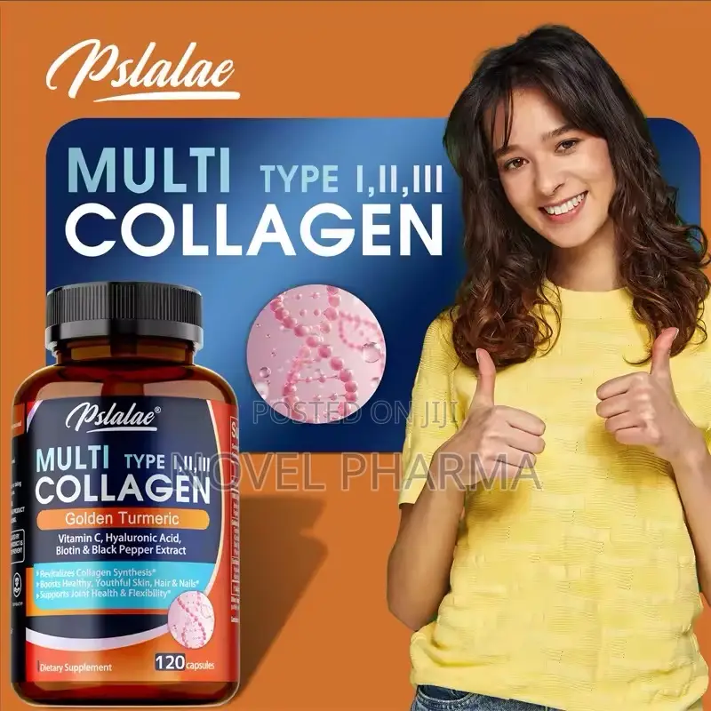 Multi Collagen Peptides Type I, Ii,Iii - 60caps