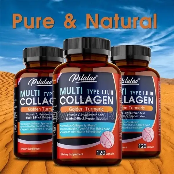 Multi Collagen Peptides Type I, Ii,Iii - 60caps