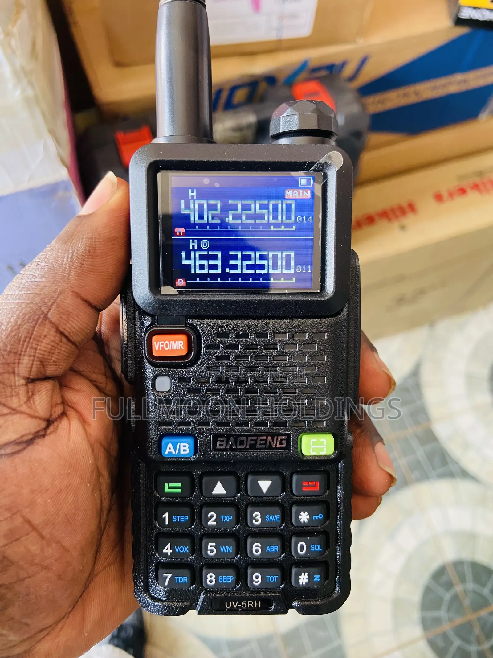 Baofeng Uv 5rh Walkie Talkie, Long Distance 2 Way Radio 2pcs