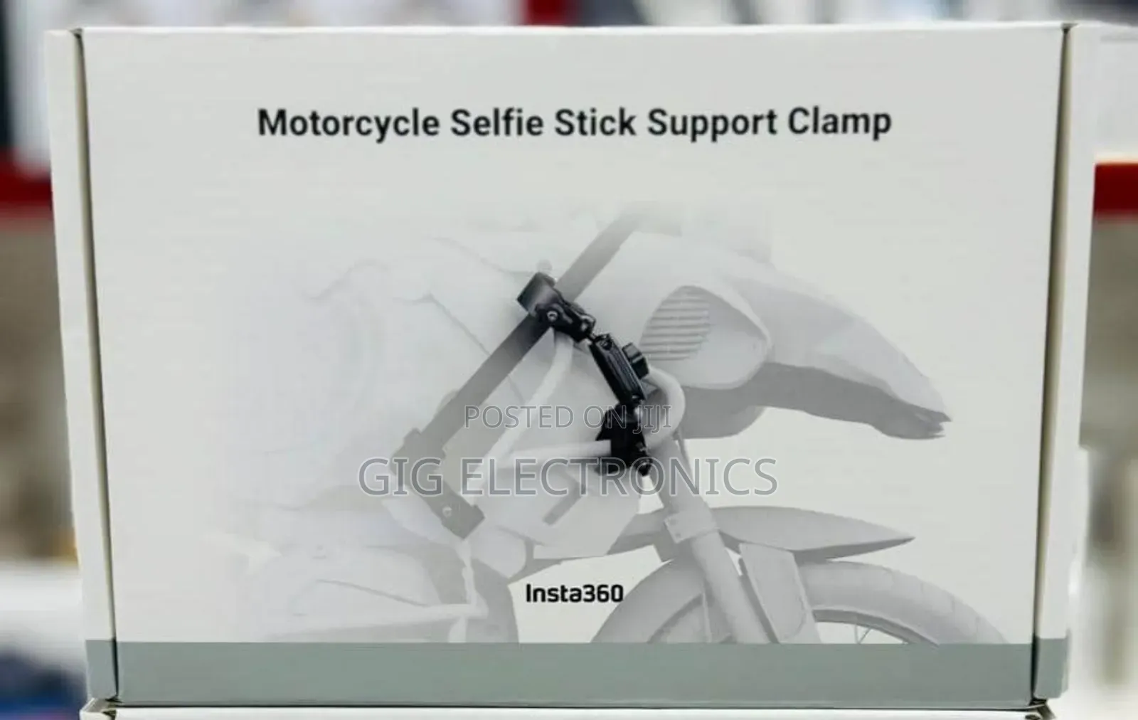 Insta360 Motorcycle Selfie Stick Support Clamp