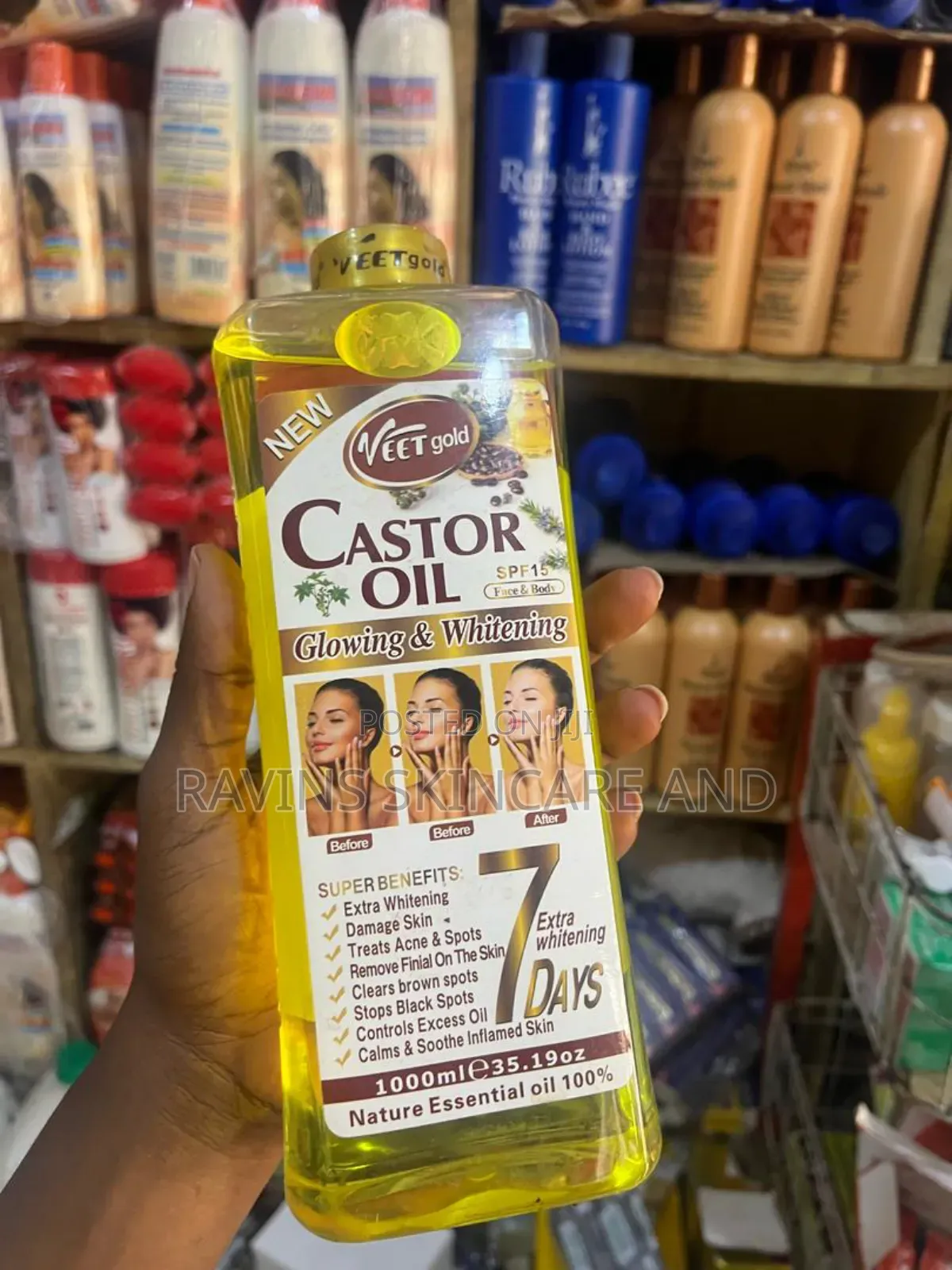 Oil: Veetgold Caster Oil
