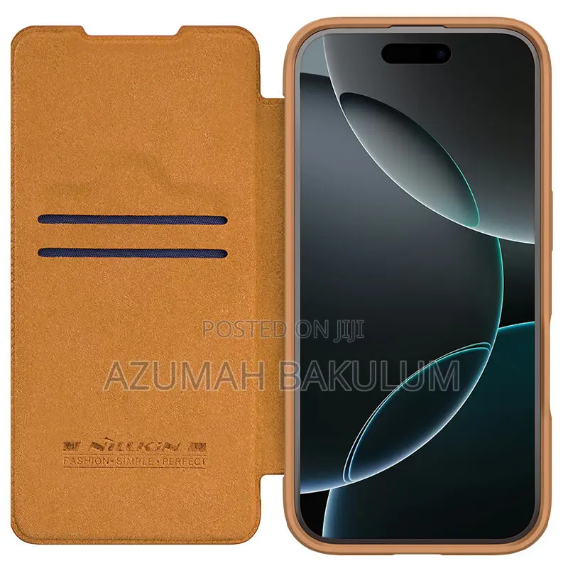 iPhone 16 Pro Max / 16 Pro Nillkin Qin Prop Leather
