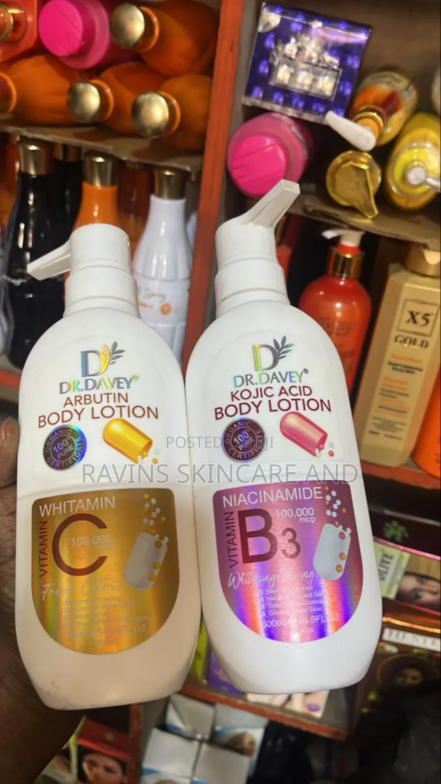 Lotion: Dr Davey Kojic Acid Body Lotion