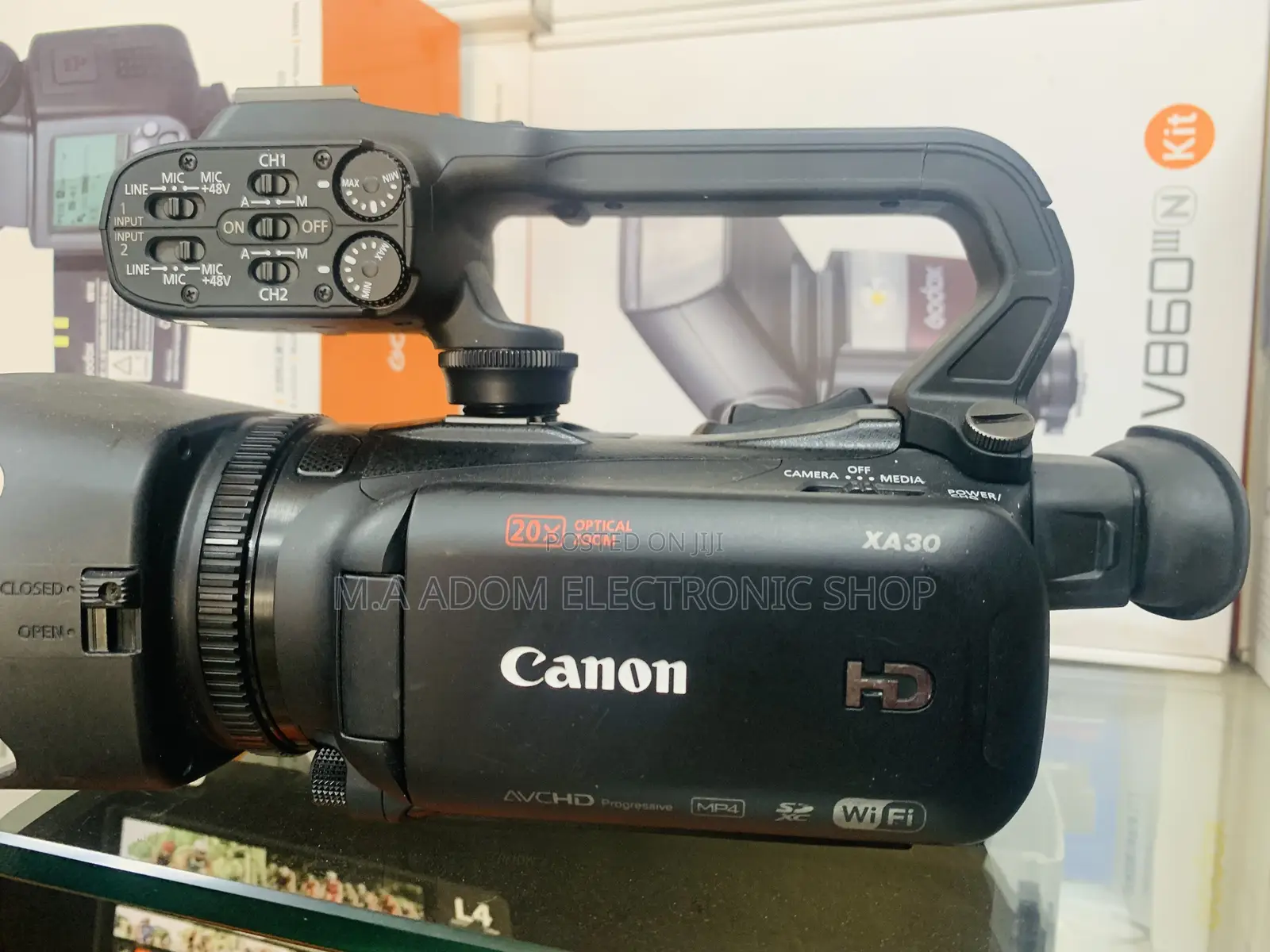 Black Canon Xa30 Camera
