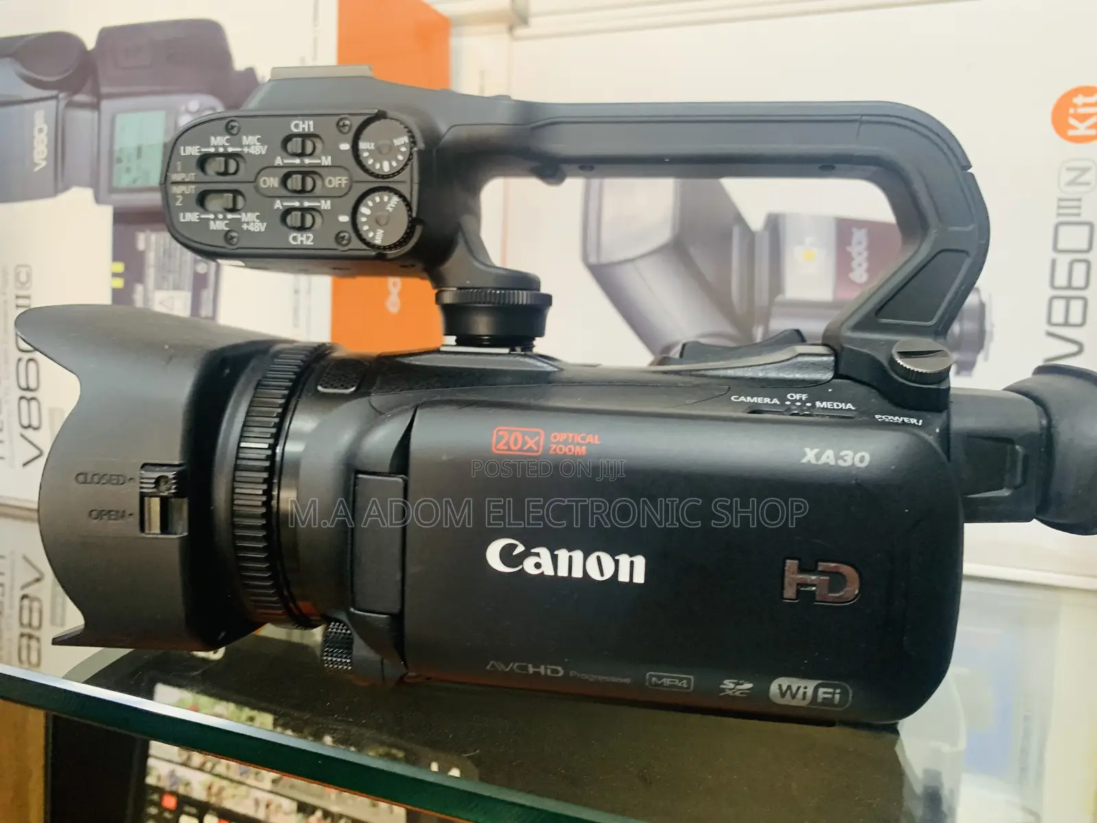 Black Canon Xa30 Camera