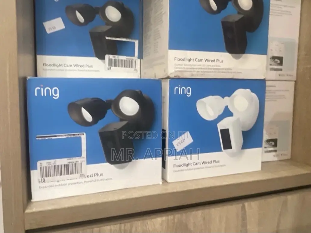Long Lasting Ring Floodlight Cam Wired 1080p Hd Video.