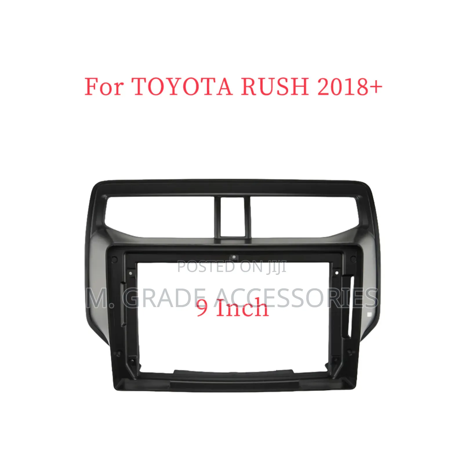 Toyota Rush Android Fascia Frame