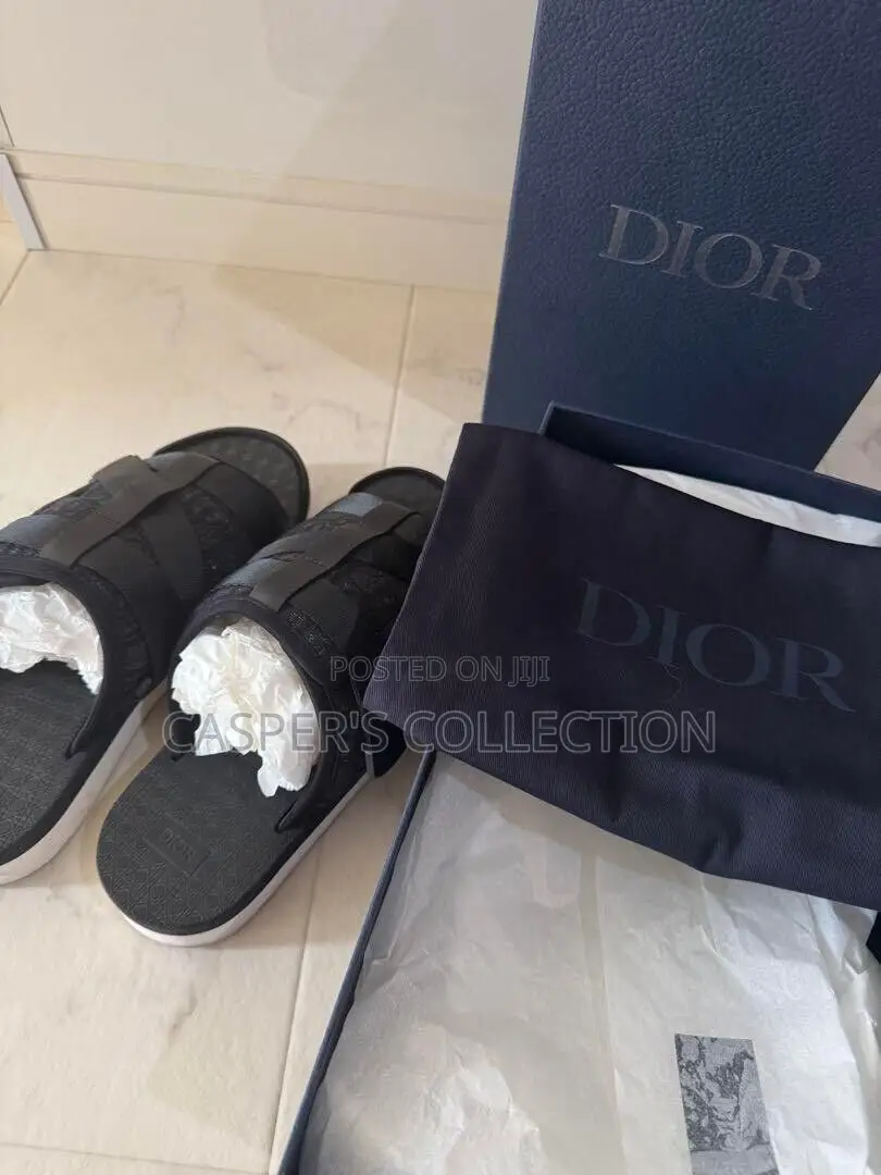 Dior Alpha Sandals Black