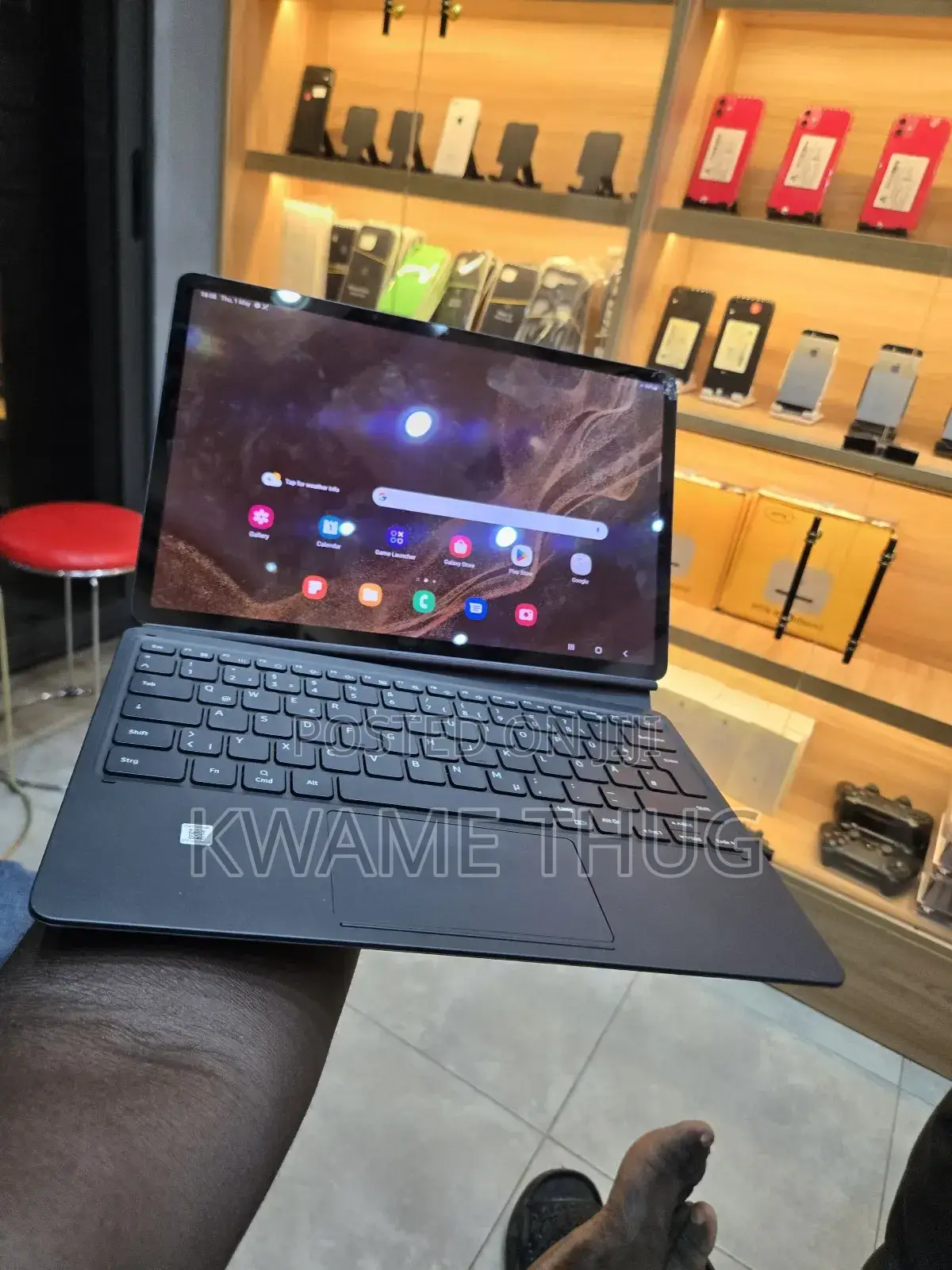 Samsung Galaxy Tab S8+ 128 GB Black