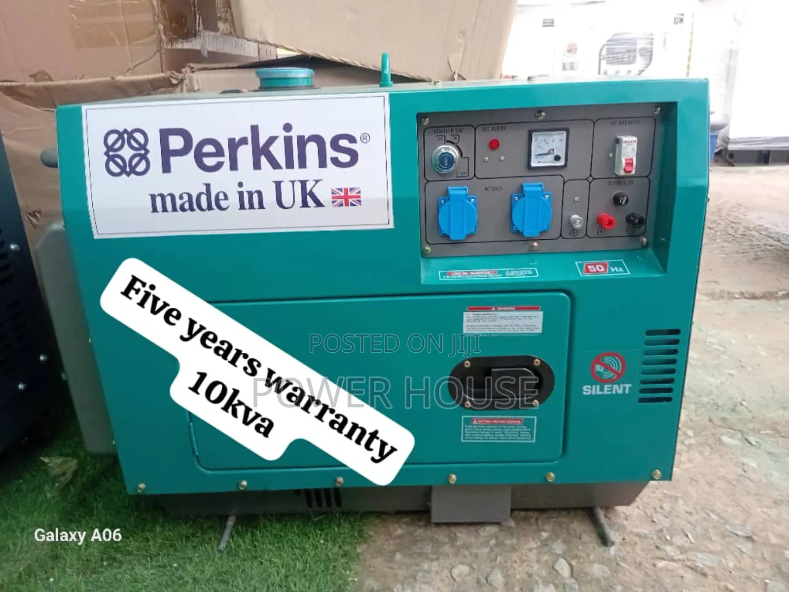 Safety Reliability Perkins Diesel Generator 10kva