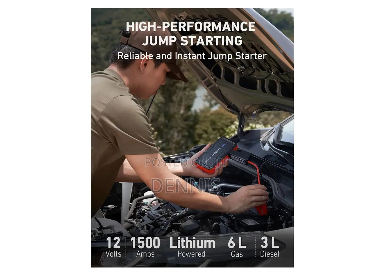 Portable Car Battery Jump Starter - Astroai