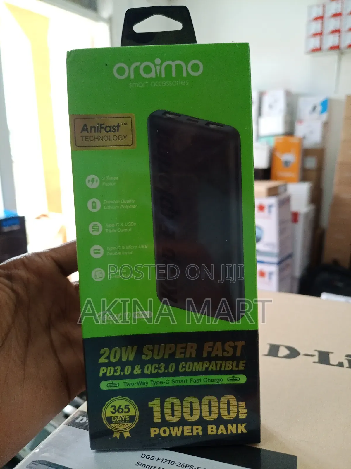 10000mah Oraimo Power Bank